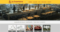 Desktop Screenshot of lacompetidora.com.ar